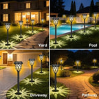Solar Outdoor Lights, IP65 Waterproof - Bright Solar Garden Lights for Patio, Yard, Driveway Decoration - Image 6