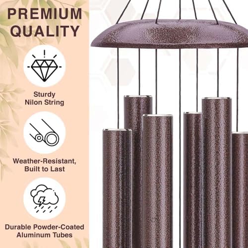 Personalized Wind Chimes Butterfly Memorial Gifts - Image 6