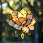 Lotus Flower Acrylic Suncatcher by AVAGAN