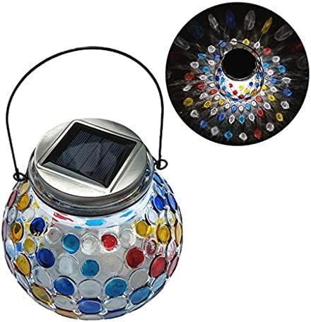 Solar Power Led Crystal Ball Mosaic Glass Ball Color Changing Light Decor for Outdoor Garden Lawn Decor Lamp - Image 3