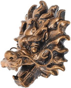 Dragon Head Fountain Decor Resin Wall Mount for Outdoor Villa by VICASKY