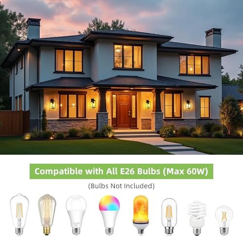 hykolity 18 Inch Outdoor Wall Light, Waterproof Lighting for House Exterior - Image 5