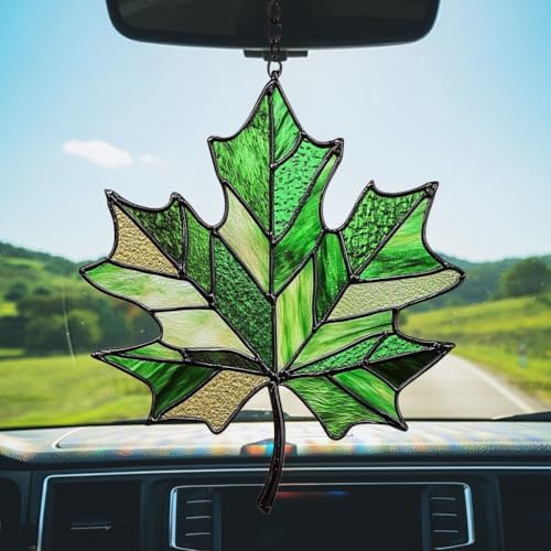 Maple Leaf Acrylic Suncatcher - Image 5