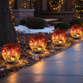 Solar Globe Lights Outdoor Waterproof-Solar Balls-Solar Garden Lights Orbs by MLKNK