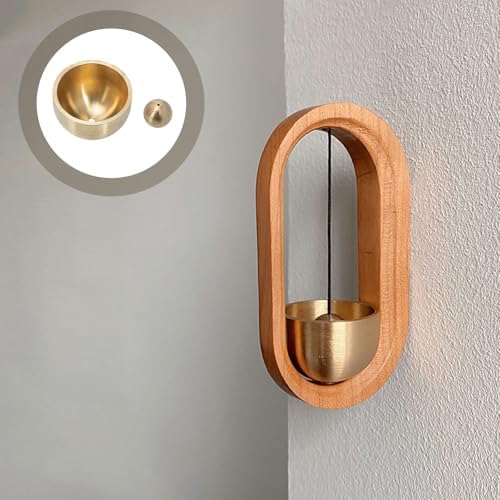 Japanese Wind Chime Accessory Copper Bell Replacement for Doorbells Outdoor Patio Garden 1.25X1.25X4.33 Inch - Image 7