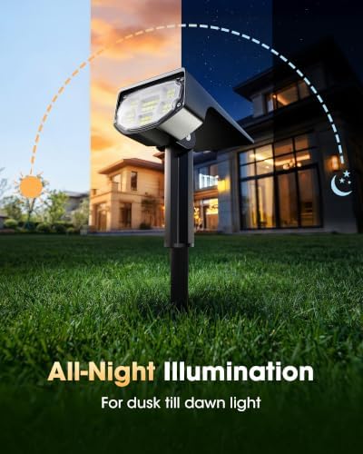 AloftSun Solar Spot Lights Outdoor , Solar Lights Outdoor Waterproof - Image 6