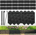 30 Pack Flower Bed Edging Borders, Landscape Edging with Stakes, 5" X 30ft by HLOGREE