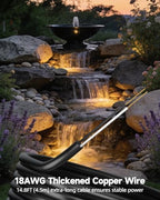 Underwater Pond Lights 12V IP68, Replaceable 5W MR16 Bulb, 1-Pack - Image 6