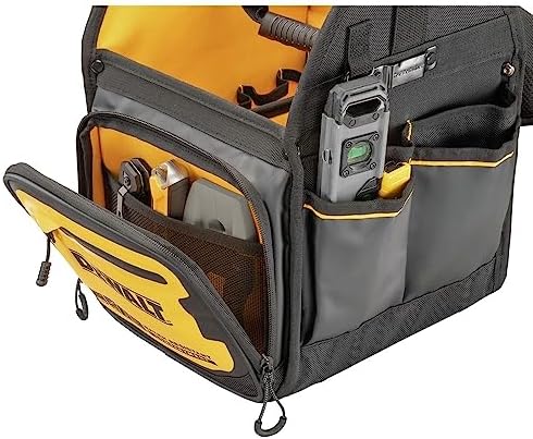 DEWALT Tool Bag, Electrician Tote, Tool Storage and Organization, Durable and Water Resistant, 11 Inch (DWST560105) - Image 6
