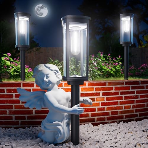 ALFIOT Solar Big Lights for Backyard, 8 Pack, Cool White, IP65 by Professionalproductionofsolarlightsoutdoor%EF%BC%9A%EF%BC%89