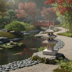 Solar Power Rice White Three Layers Resin Pagoda Garden Statues,Lawn Adorn - Image 5