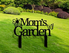 Custom Garden Sign, Personalized Bee Butterfly Art Garden, Metal Stake Gardener Name Sign, Gardens Plaque, Yard Art Decor, Mother's Day Present - Image 3