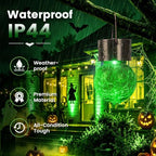 GIGALUMI Halloween Solar Lights Outdoor Solar Hanging Lanterns Outside 12PC - Image 2