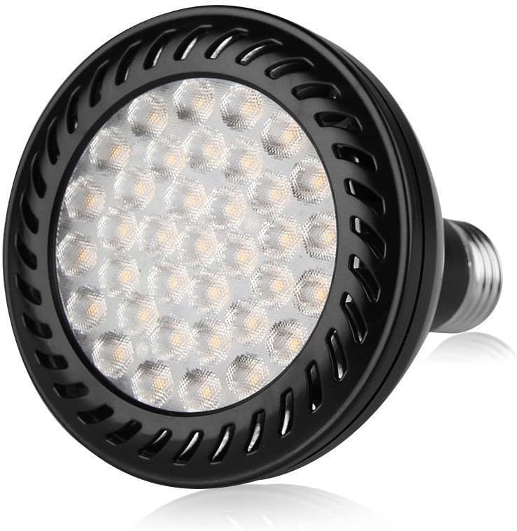 ele ELEOPTION Pack of 2pcs PAR30 LEDs Spot Light Bulb Spotlight 36W LED Bulbs Long Neck E26/E27 Base Lumen 3000K Warm White Light Bulbs 45 Degree Beam Angle - Image 5