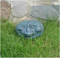 Garden Statues Outdoor Large Clearance Animal Garden Ornaments Outdoor Funny Rock Face Stone Smiley Statue Stone Creative Garden Statue Perfect Ornament for Indoor Outdoor Garden Porch Patio (Color : by Unknown