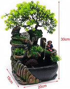 Water Fountains Indoor Tabletop Fountains, Rock Fountain Indoor Waterfall Fountain, Tabletop Decor, Desktop Fountain (Style 9) - Image 2