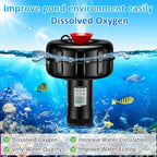 Pond Fountain Aerator, 1HP 110V 15000 GPH Fountain Pump Lakes(Black) - Image 3