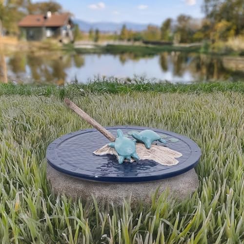 Montague Metal Products - Turtle Sundial - Garden Decor - Garden Clock by MontagueMetalProducts