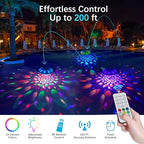 Rechargeable Floating Pool Lights 4 Pack 4000mAh - Image 5