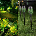 Solar Outside Torch Lights, Outdoor LED Flickering Flame for Garden Decor - 6 Pack, Waterpoorf Landscape Auto On Off Solar Powered Lights for Patio Lawn Yard Driveway Pathway by NEWOTE