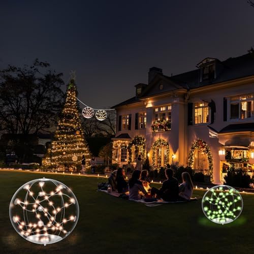 LuckSky 4 Pack Inflatable Solar Floating Pool Lights, RGBW 14.5" Waterproof LED Balls with Remote, 16 Colors, 4 Modes, Timer, Dimmable, Auto On/Off – Best Pool Gift & Outdoor Decoration for Summer - Image 5