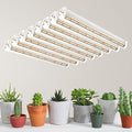 GYTF T5 Grow Lights, 408 LED-Bulb White Full Spectrum High PPFD Plant Light Strips for Indoor Plants Growing, Greenhouse, Seeds Starting, Succulents, Expandable Design (8x10W, 400W Equivalent) by GYTF