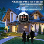 Dusk to Dawn Motion Sensor Light, Outdoor Light Fixture, Aluminum Wall Sconce Lighting, Front Porch Light, Exterior Lights for House Patio, Outside Lights, Wall Mount Anti-Rust Lantern - Image 2