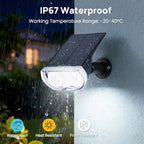Consciot Solar Spot Lights Outdoor Waterproof, Landscape Solar Spotlights - Image 3