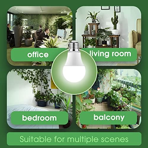 Briignite 12 Pack Grow Light Bulbs, Full Spectrum LED Grow Light - Image 6