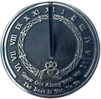 Sundial Clock for Garden Patio Yard Lawn | Handmade Vintage 10 Inch Large Aluminum Sundial Clock Perfect for Home Decor Garden Outdoor Timepiece Gift for Couple Anniversary Parents by Unknown