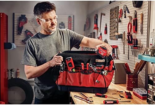 CRAFTSMAN VERSASTACK Zippered Tool Bag, 31 Pocket Organizer, Heavy Duty Tool Tote (CMST17622) - Image 5
