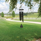 Personalized Listen to The Wind Memorial Wind Chime (21" Black) - Image 4