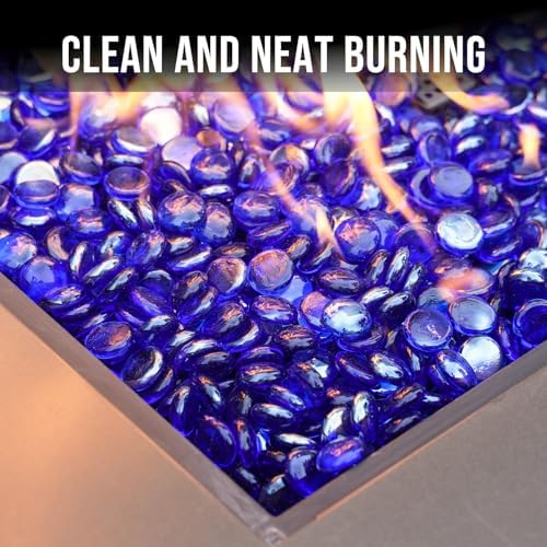 Skyflame 10-Pound Fire Glass Beads for Fire Pit Fireplace - Image 3