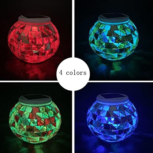 Solar Outdoor Hanging Lanterns with Handle Retro Solar Lights Patio Decor Patio IP65 Waterproof Yard Art Garden Accessories Outdoor Decorations for Christmas Porch Lawn - Image 3