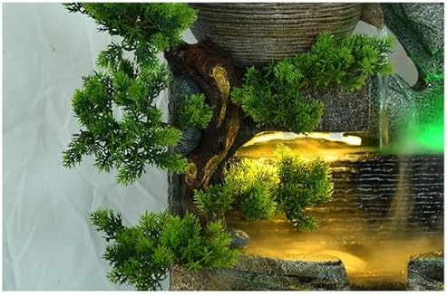 Cascading Rock Outdoor Water Fountain Water Fountain Decoration, Living Room Indoor Circulating Water Floor Decoration, Courtyard Balcony Landscape Rockery Fountain Landscape for a Calming in Outdoor - Image 4
