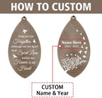 Sympathy Wind Chimes Personalized, 36inch Memorial Wind Chimes in Loving Memory, Loss of Loved Mom/Dad, Sympathy Wind Chime Memorial Gifts Outdoor - Image 6