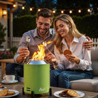 Tabletop Fire Pit Small Table Top Firepit Outdoor Smokeless Firepit Patio - Image 3