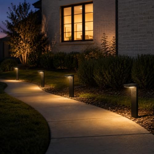 Auraglow Solar Path Light, Outdoor Garden Stake, PIR Motion Sensor - Image 7