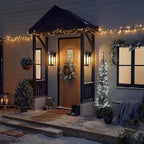 EJIAXIN 2 Pack Exterior Lighting Fixtures, 13" Black Outdoor Wall Light - Image 5