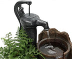 Glenville Water Pump Cascading Water Fountain - Image 5