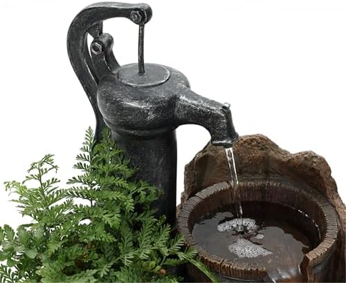 Glenville Water Pump Cascading Water Fountain - Image 5