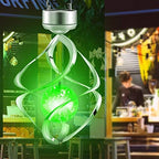 AMWGIMI Solar Wind Chimes LED Colour Changing Hanging Lights, 2 Pack - Image 2