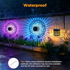 4 Pack Solar Fence Lights Outdoor, Metal Solar Powered Wall Deck Step Light - Image 2
