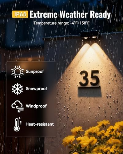 Solar Fence Lights with Remote 12 Pack, 9 Fixed Colors 12 Modes, Fence Lights Solar Powered Outdoor Waterproof, Warm/Cool White, RGB LED Deck Lights for Step/Yard/Railing/Balcony/Patio/Stairs/Outside - Image 5