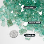 Skyflame 1/2-Inch Fireglass for Gas Firepit and Fireplace, 10-Pound - Image 2