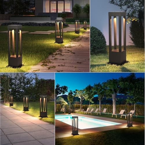 Landscape Pathway Lights for Outdoor Lamp Post Lanterns,23.62In Path Light - Image 7