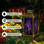 Fluorescent Forests Solar Lanterns Outdoor Waterproof - Image 2
