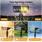Solar Spot Lights Outdoor Waterproof IP65(4 Pack-RGB) - Image 3