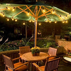 Mlambert 100Ft LED Outdoor String Lights, Dimmable G40 Globe Patio Lights with 50+3 Waterproof Shatterproof Bulbs for Backyard Porch-Brown Cord 1 Pack - Image 6