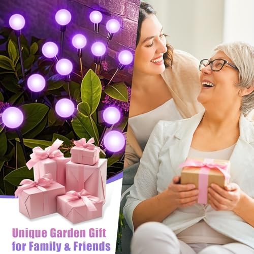 NBQQ Solar Lights Outdoor Waterproof 6 Pack of 36 LEDs Unique Gifts Women - Image 4